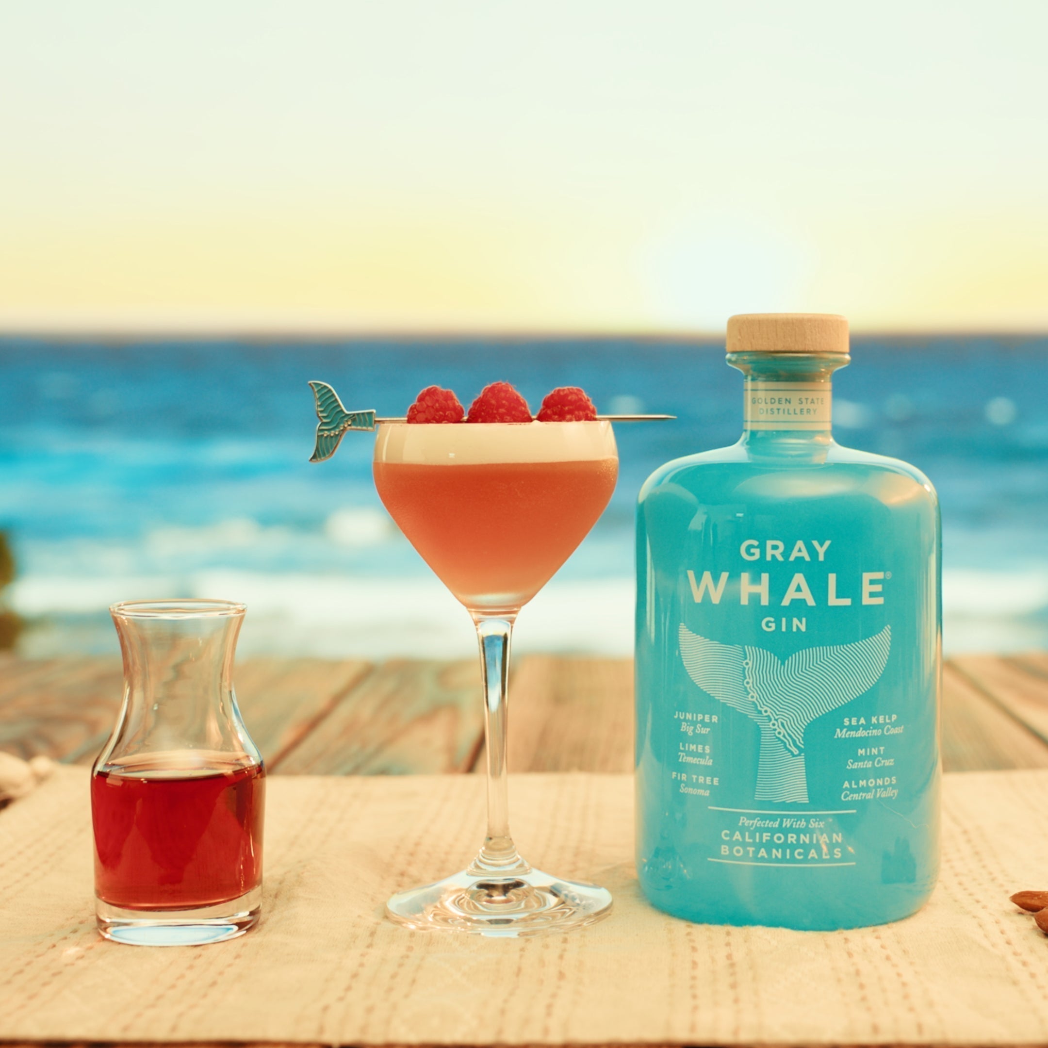 ホットロッド　キース・ウィズナー Grape Martiniポスター　オイラーズ Big Sur Sunset – Gray Whale Spirits