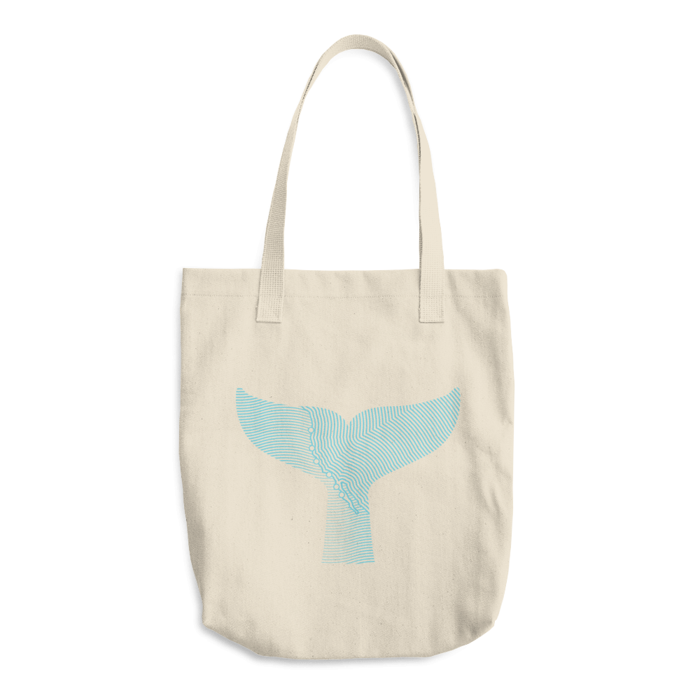 Gray Whale Market Tote Bag